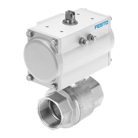 Festo Ball Valve Actuator Unit VZBM-A-1"-RP-25-D-2-B2-PA10 VZBM-A-1"-RP-25-D-2-B2-PA10